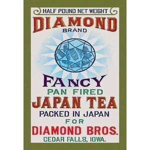  Vintage Art Diamond Brand Tea   10444 9