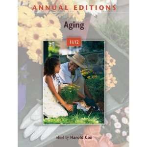    Annual Editions Aging 11/12 [Paperback] Harold Cox Books
