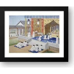  Scenes From Imperial Court Life. 19Th Ce 30x25 Framed Art 