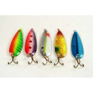   Holographic Trolling Spoon Fishing Lure Tackle