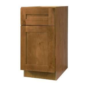 All Wood Cabinetry B12L HCN Hawthorne Left Hand Maple Cabinet, 12 Inch 