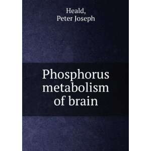    Phosphorus metabolism of brain. Peter Joseph. Heald Books