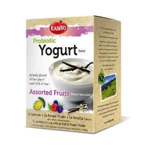 EasiYo Probiotic Yogurt Assorted Fruits Selection, 24.1 Ounce  