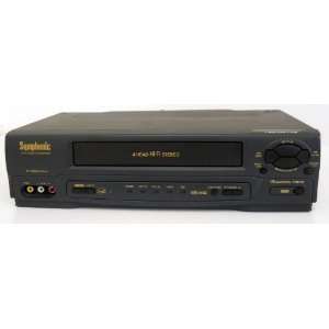  Symphonic VR 701 Video Cassette Recorder Player VCR 4 Head 