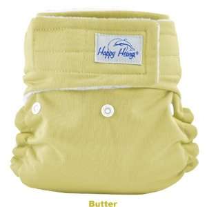 Happy Heinys One Size Diaper w/ Aplix   Butter