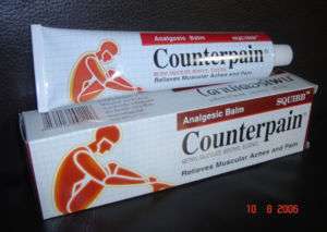 Counterpain Analgesic Balm relieves Muscular Pain# HEAT  
