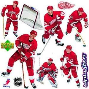   Detroit Redwings Decals   11 Ice Hockey Wall Stickers
