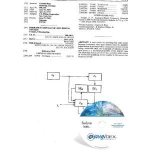   CD for FREQUENCY COMPARATOR USING DIGITAL CIRCUITS 