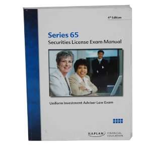 Series 65 Uniform Investment Advisor Law Exam (Securities License Exam 