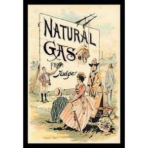  Vintage Art Judge Magazine Natural Gas   Giclee Fine Art 