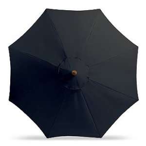  Outdoor Market Patio Umbrella in Black   Black Aluminum, 7 