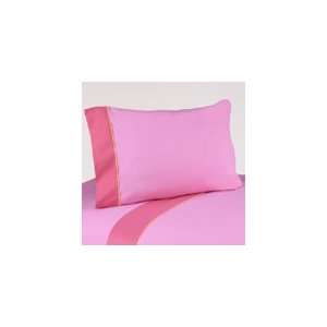 3 pc Twin Sheet Set for Pink and Orange Butterfly Bedding 