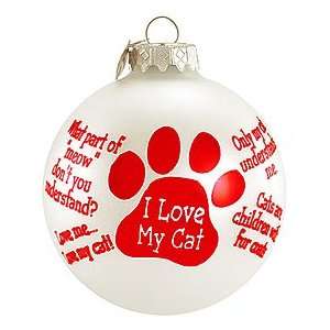  Cat Sayings Ornament