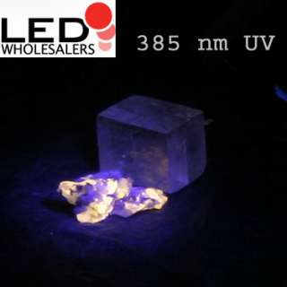 Nichia 365 NM Peak UV LED Ultra Violet 5 LED Flashlight  