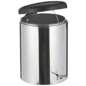  Metal Series 4 Gallon Step On Trash Can with Galvanized 