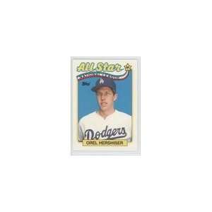  1989 Topps Tiffany #394   Orel Hershiser AS Sports Collectibles