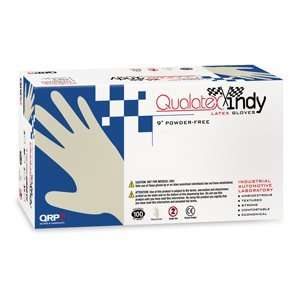   Qualatrile Indy Latex 9 Powder Free Ambi Gloves