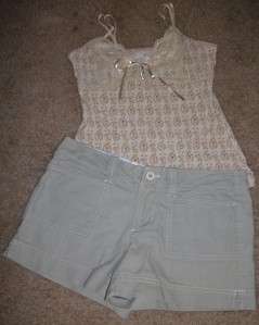 Juniors Trendy Summer Clothes Lot Size 3 5 ABERCROMBIE AMERICAN EAGLE 