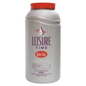  Leisure Time 4lb Bromine Tabs Patio, Lawn & Garden