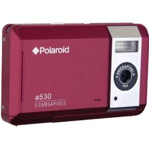  @POLAROID RB CAA530R RED WHITE BOX DIGITAL CAMERA 5MP 