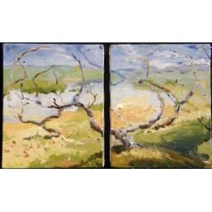 untitled (Diptych), Original Painting, Home Decor 