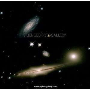  Galaxies in Hickson Compact Group 87 Framed Prints