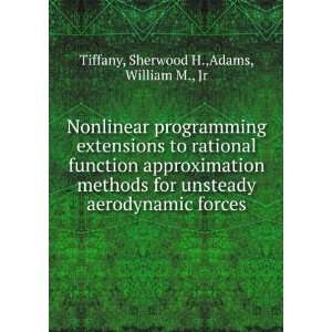  unsteady aerodynamic forces Sherwood H.,Adams, William M., Jr Tiffany