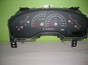 03 FORD EXPEDITION SPEEDOMETER GUAGE CLUSTER TACH  
