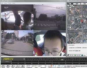 Black box Mobile 4CH Car DVR + GPS Tracking BUS TAXI  