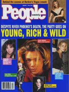 People Weekly January 17 1994 Billy Idol   Johnny Depp  