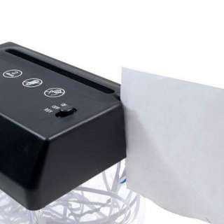 Mini USB Powered Desk Paper Shredder And Letter Opener  