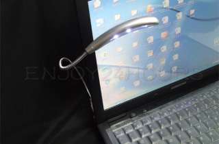 USB 3pcs Led Flexible Light Lamp For Laptop Notebook PC  