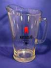 MICHELOB DRAFT BEER PITCHER Heavy Duty Glass EXCELLENT