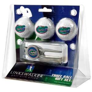  University of Florida Gators 3 Golf Ball Gift Pack w/ Kool 