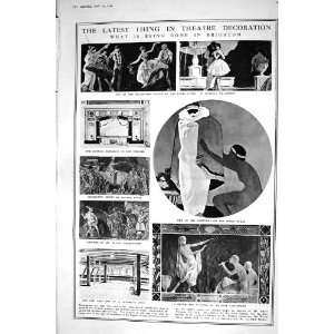  1921 BRIGHTON THEATRE DECORATION BRONZE TABLET COLLEGE 