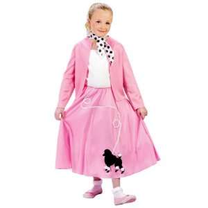  Girls Pink Grease Kids Costume Toys & Games