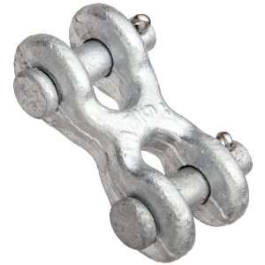 Campbell 489 G Drop Forged Carbon Steel Twin Clevis Link, Galvanized 
