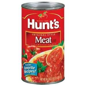 Hunts Original Style Meat Spaghetti Sauce   12 Pack  