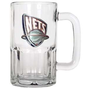  Sports NBA NETS 20oz Root Beer Style Mug   Primary Logo 