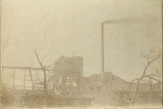 Mystic Iowa Coal Mine Tipple, Train c1915  