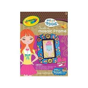  Crayola Pop Art Pixies Mosaic Picture Frame Toys & Games