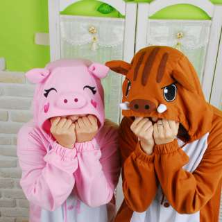 SWEET HOLIC Kigurumi Animal Pajamas Costume   Pink Pig
