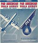 pan american airways timetable  