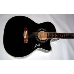 KEITH ANDERSON Signed 12 String Acoustic Elec Guitar
