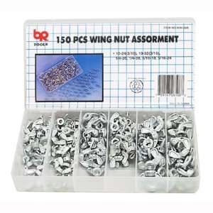  BR Tools Wing Nut Assortment   150 Pieces