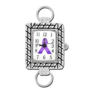  Purple Ribbon Watch Face Arts, Crafts & Sewing