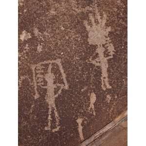 Petroglyphs, Petrified Forest National Park, Arizona, United States of 