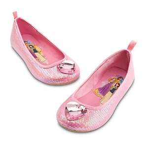  Disney Princess Pink Sequin Shoes/Ballet Flats Featuring 