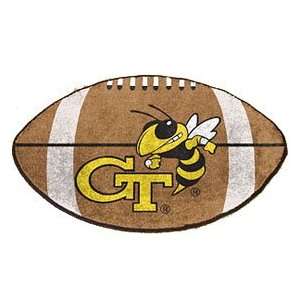  Georgia Tech Yellow Jackets 22X35 Football Mat Polyester 