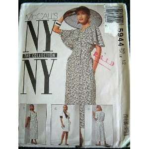  MISSES DRESS IN TWO LENGTHS SIZE 12 MCCALLS NY NY THE 
